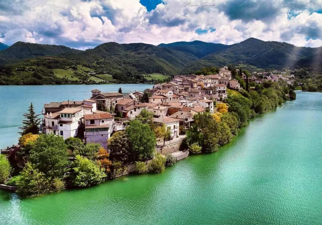 Letizia Lake House Panoramic View Colle di Tora Exterior foto