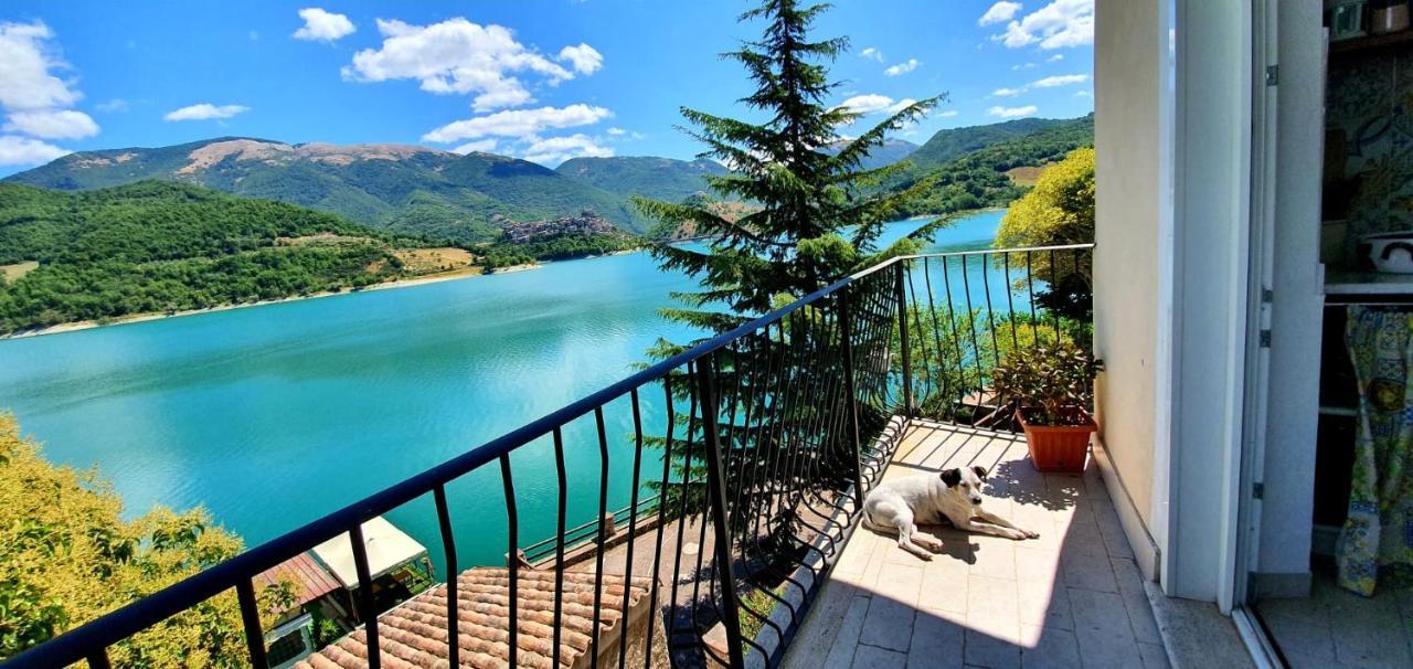 Letizia Lake House Panoramic View Colle di Tora Exterior foto