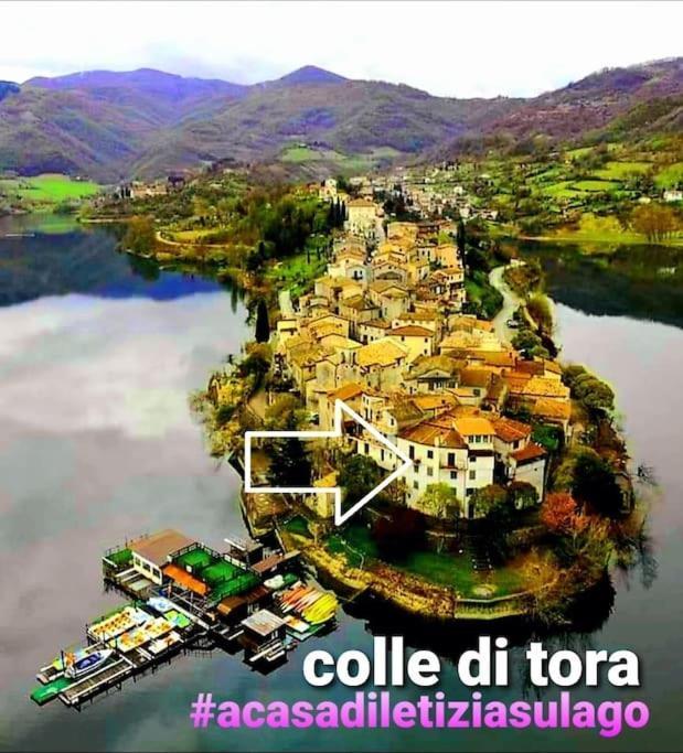 Letizia Lake House Panoramic View Colle di Tora Exterior foto