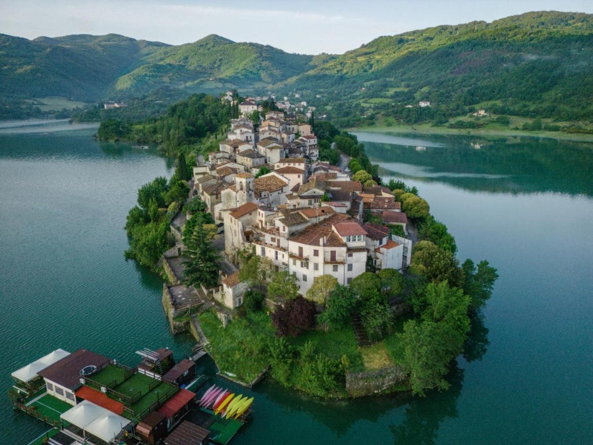 Letizia Lake House Panoramic View Colle di Tora Exterior foto